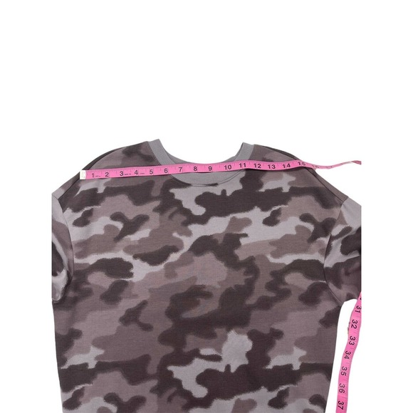 Z by Zella Girls Gray Quick Camo Blur Print Long Sleeve Sweatshirt Size XL - Picture 8 of 10